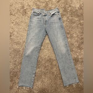 Agolde criss-cross straight jeans - 29